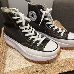 Converse High-Top Run Star Hike Canvas Platform